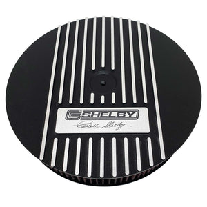 Ford Carroll Shelby Signature 14" Round Air Cleaner Kit - Black