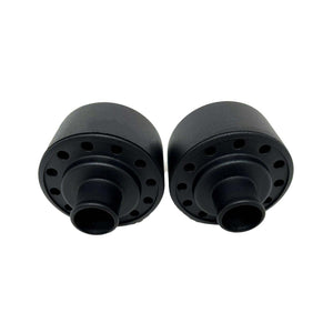 Black Diecast Aluminum Valve Cover Breathers - Custom