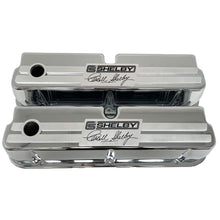Load image into Gallery viewer, Ford 289,351W Tall CS Shelby Logo Valve Covers - Billet Top - Polished
