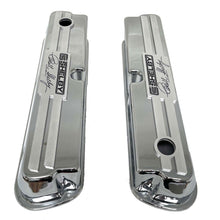 Load image into Gallery viewer, Ford 289,351W Tall CS Shelby Logo Valve Covers - Billet Top - Polished
