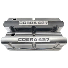Load image into Gallery viewer, Ford Small Block Pentroof COBRA 427 Valve Covers - Polished