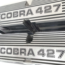 Load image into Gallery viewer, Ford Small Block Pentroof COBRA 427 Valve Covers - Polished
