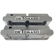 Load image into Gallery viewer, Ford Small Block Pentroof De Tomaso Valve Covers - Polished