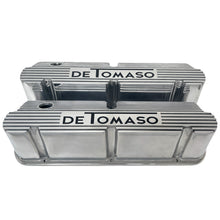 Load image into Gallery viewer, Ford Small Block Pentroof De Tomaso Valve Covers - Polished