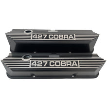 Load image into Gallery viewer, Ford FE Tall 427 Cobra Valve Covers - Long Plate - Black