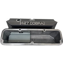 Load image into Gallery viewer, Ford FE Tall Valve Covers - Long Plate - Black