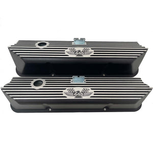 Ford FE Tall 445 American Eagle Valve Covers - Black