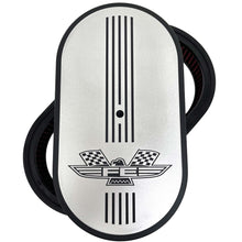 Load image into Gallery viewer, Ford FE American Eagle - 15" Oval Air Cleaner Kit - Silver