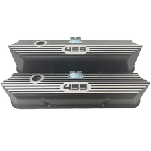 Load image into Gallery viewer, Ford FE 455 Valve Covers Tall Finned - Black