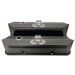 Ford FE Tall 406 American Eagle Valve Covers - Black