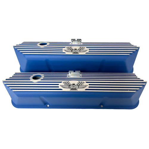 Ford FE Tall 406 American Eagle Valve Covers - Blue
