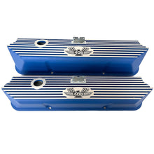 Load image into Gallery viewer, Ford FE Tall 406 American Eagle Valve Covers - Blue