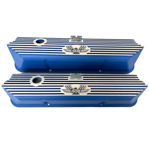 Ford FE Tall 406 American Eagle Valve Covers - Blue