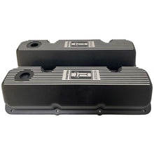 Load image into Gallery viewer, Ford 351 Cleveland - Pantera De Tomaso - Finned Valve Covers - Black