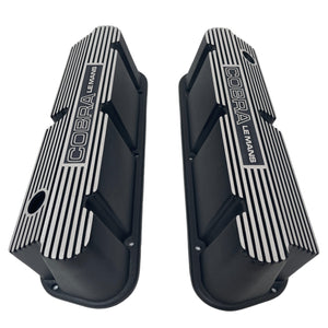 Ford Small Block Pentroof Cobra Le Mans Valve Covers - Black