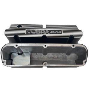 Ford Small Block Pentroof Cobra Le Mans Valve Covers - Black