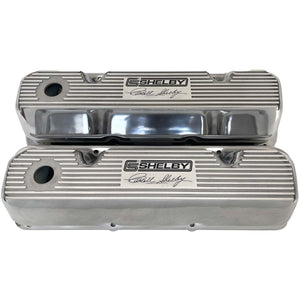 Ford 351 Cleveland Valve Covers - CS Shelby - Polished