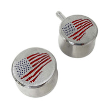 Load image into Gallery viewer, American Flag Billet Aluminum Breather &amp; PCV Valve - Polished