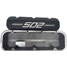 Load image into Gallery viewer, Big Block Chevy 502 Super Sport - RAISED LOGO - Tall Valve Covers - Black