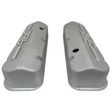 Load image into Gallery viewer, Big Block Chevy 396 - RAISED LOGO - Tall Valve Covers - Bead Blast