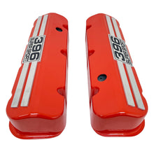 Load image into Gallery viewer, Big Block Chevy 396 Super Sport Tall Valve Covers - Billet Top - Orange