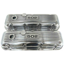 Load image into Gallery viewer, Big Block Chevy 502 Finned Valve Covers - Polished
