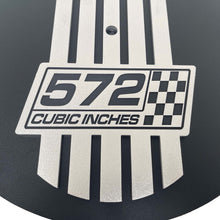 Load image into Gallery viewer, Chevy 572 Cubic Inches 14" Raised Billet Top Air Cleaner - Black