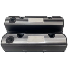 Load image into Gallery viewer, Ford 351 Cleveland - Finned Valve Covers - Custom - Black