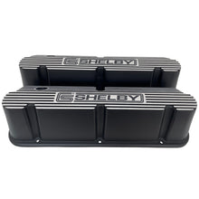 Load image into Gallery viewer, Ford 351W CS Shelby Logo Pentroof Valve Covers - Black