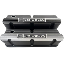 Load image into Gallery viewer, Ford 351W CS Shelby Logo Pentroof Valve Covers - Black