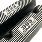 Load image into Gallery viewer, Ford 393 Cleveland - Finned Valve Covers - Black