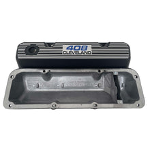 Load image into Gallery viewer, Ford 408 Cleveland - Finned Valve Covers - Black