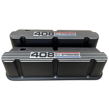 Load image into Gallery viewer, Ford Small Block Pentroof 408 C.I. Stroker Valve Covers - Tri-Color - Black