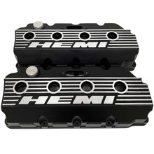 Load image into Gallery viewer, Hemi 426/572 Valve Covers - Die-Cast Aluminum - Black