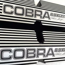 Load image into Gallery viewer, Ford Small Block Pentroof COBRA C.S. Shelby Logo Valve Covers - Black