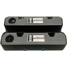 Load image into Gallery viewer, Ford 351 Cleveland - De Tomaso - Finned Valve Covers - Black