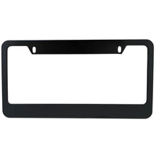 Load image into Gallery viewer, Black License Plate Frame - Diecast Aluminum - Custom