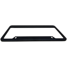 Load image into Gallery viewer, Black License Plate Frame - Diecast Aluminum - Custom
