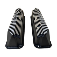 Load image into Gallery viewer, Ford FE Tall Powered By 352 Valve Covers - Long Plate - Black