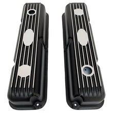 Load image into Gallery viewer, Ford FE Short Valve Covers - Custom Logo - Black