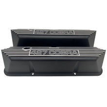 Load image into Gallery viewer, Ford FE Tall 427 Cobra Valve Covers - Open Letter - Black