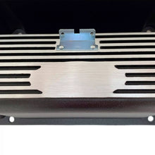 Load image into Gallery viewer, Ford FE Tall Valve Covers - Oval Plate - Custom Logo - Black