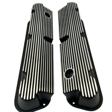 Load image into Gallery viewer, Ford Small Block Pentroof All-Finned Valve Covers - Black