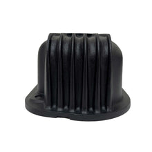 Load image into Gallery viewer, Mopar 318, 340, 360 Finned Valve Covers - Die-Cast - Custom - Black