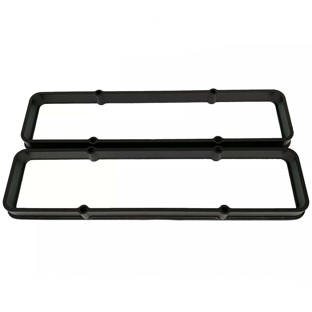Small Block Chevy Valve Cover Spacers - Black