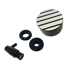 Load image into Gallery viewer, Die-Cast Aluminum Wide Fin Breather &amp; Billet PCV Valve - Black
