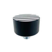 Load image into Gallery viewer, Diecast Aluminum Wide Fin Valve Cover Breather &amp; PCV Valve - Black