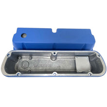 Load image into Gallery viewer, Ford Small Block 289 351W Tall Valve Covers - Wide Fin - Custom - Blue