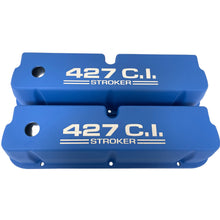 Load image into Gallery viewer, Ford Small Block 427 C.I. Stroker Tall Valve Covers - Blue
