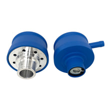Load image into Gallery viewer, Billet Aluminum Valve Cover Breather &amp; PCV Valve - Custom - Blue